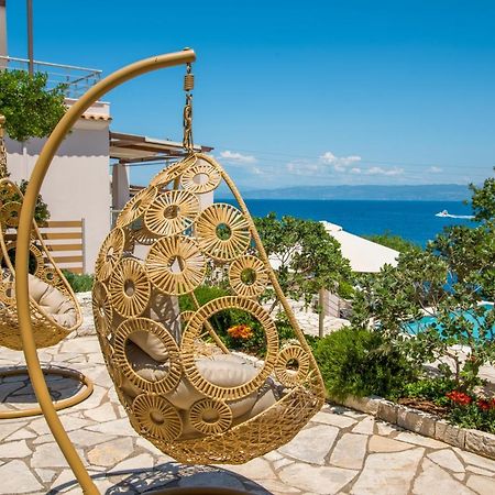 Villa Terra Del Nonno With Sea Views & Pool Gaios Zewnętrze zdjęcie
