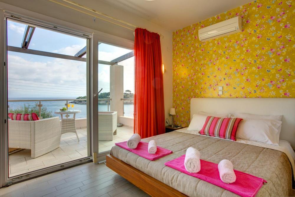 Villa Terra Del Nonno With Sea Views & Pool Gaios Zewnętrze zdjęcie