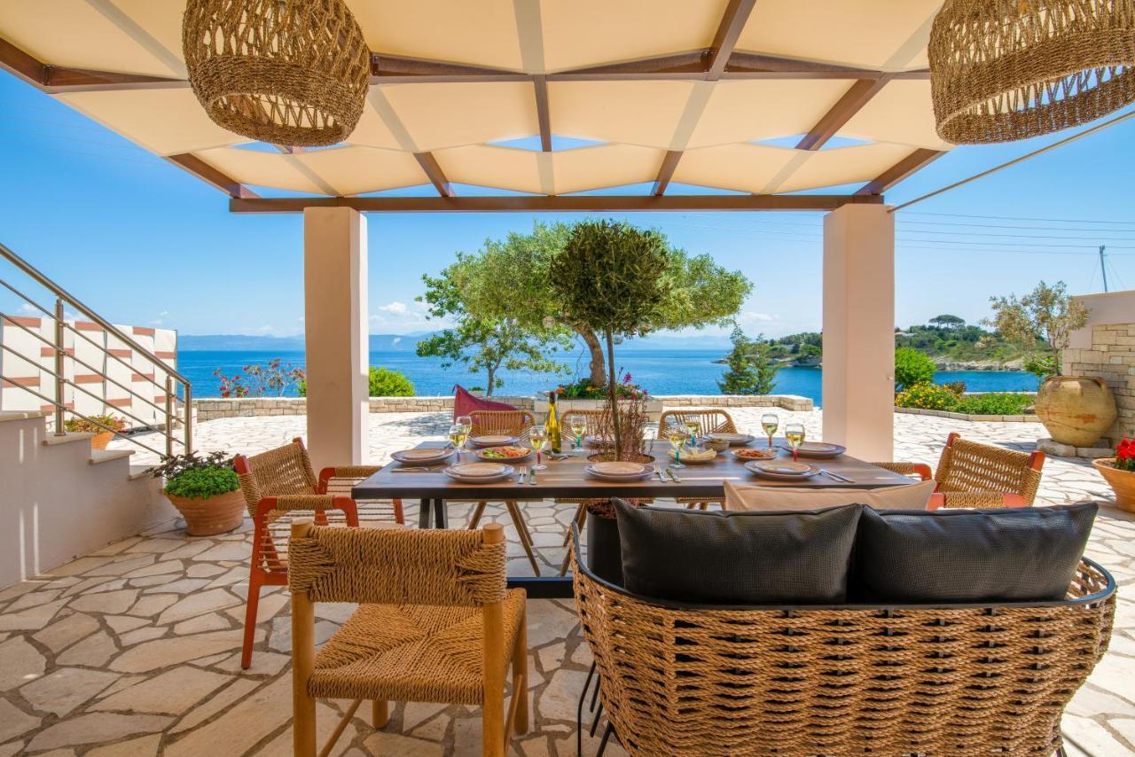 Villa Terra Del Nonno With Sea Views & Pool Gaios Zewnętrze zdjęcie
