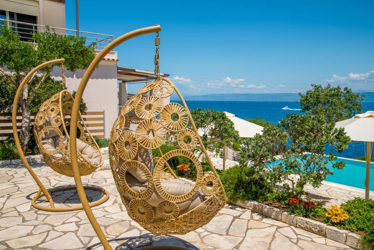 Villa Terra Del Nonno With Sea Views & Pool Gaios Zewnętrze zdjęcie