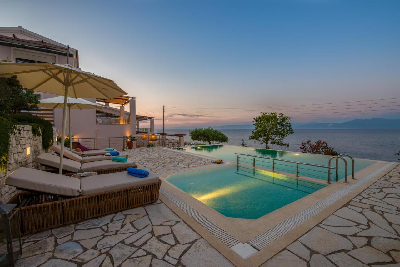 Villa Terra Del Nonno With Sea Views & Pool Gaios Zewnętrze zdjęcie