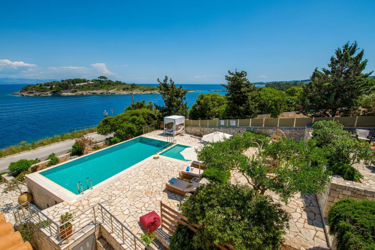 Villa Terra Del Nonno With Sea Views & Pool Gaios Zewnętrze zdjęcie